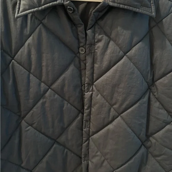 Black Quilted Women's Jacket - Picture 3 of 11